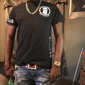 Black anime goons T-shirts